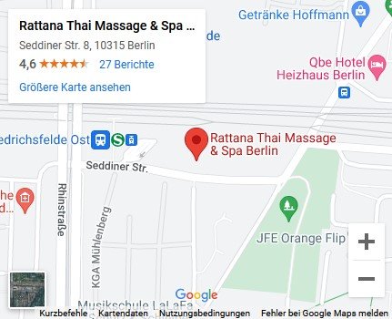 google maps rattana thai massage & spa berlin standort